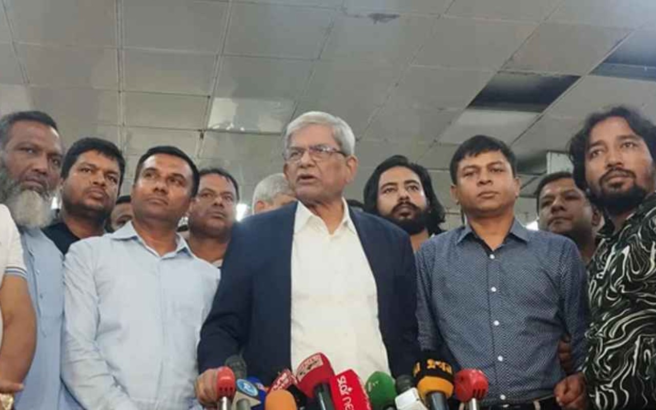 সংকট নিরসনে দ্রুত নির্বাচনই একমাত্র পথ: মির্জা ফখরুল
