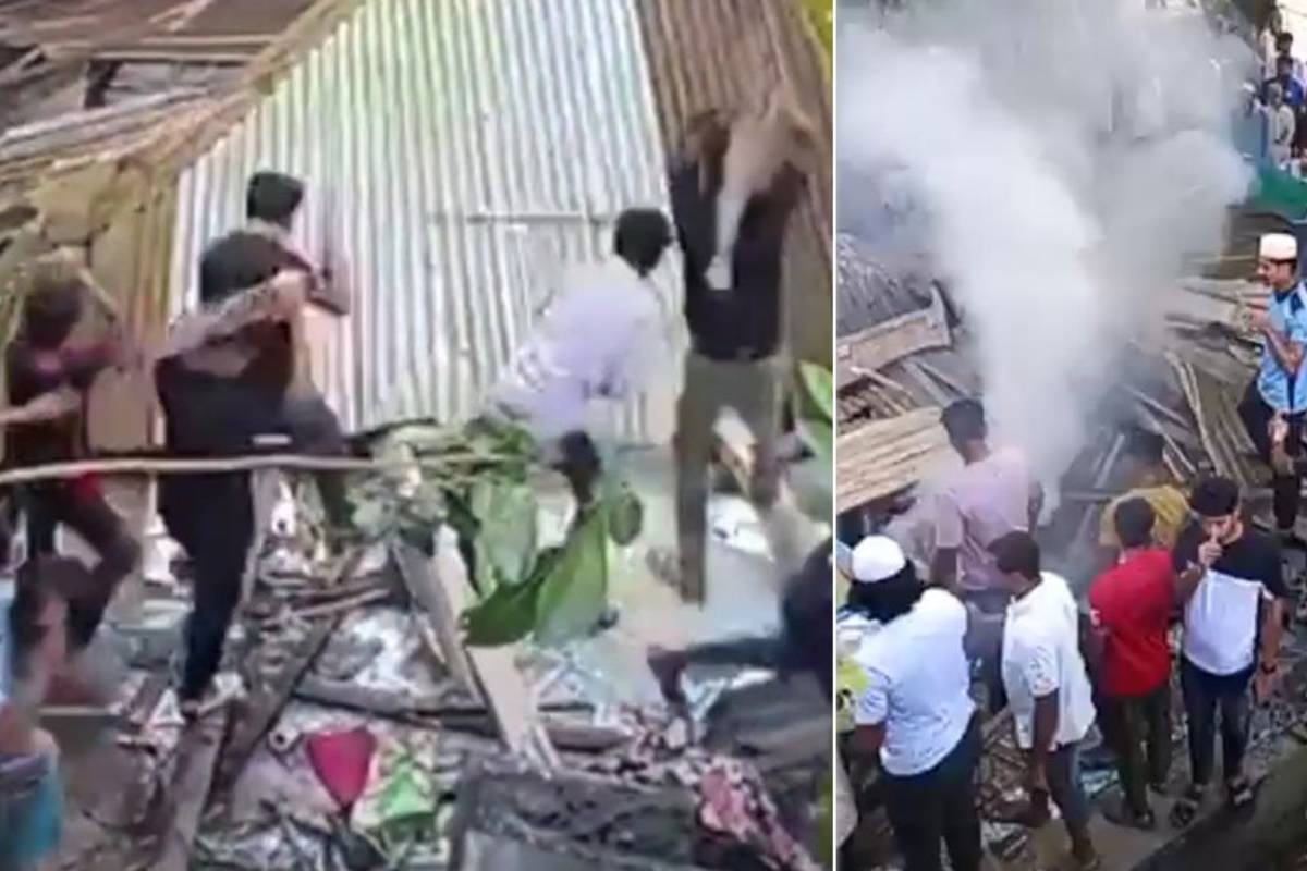 মতলবে নবীজী কটূক্তি: প্রবাসীর বাড়িতে আগুন দিয়েছে জনতা