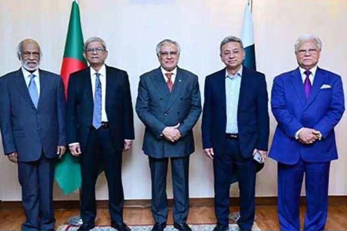 পাকিস্তানের পররাষ্ট্রমন্ত্রীর সঙ্গে বিএনপি নেতাদের সৌজন্য সাক্ষাৎ