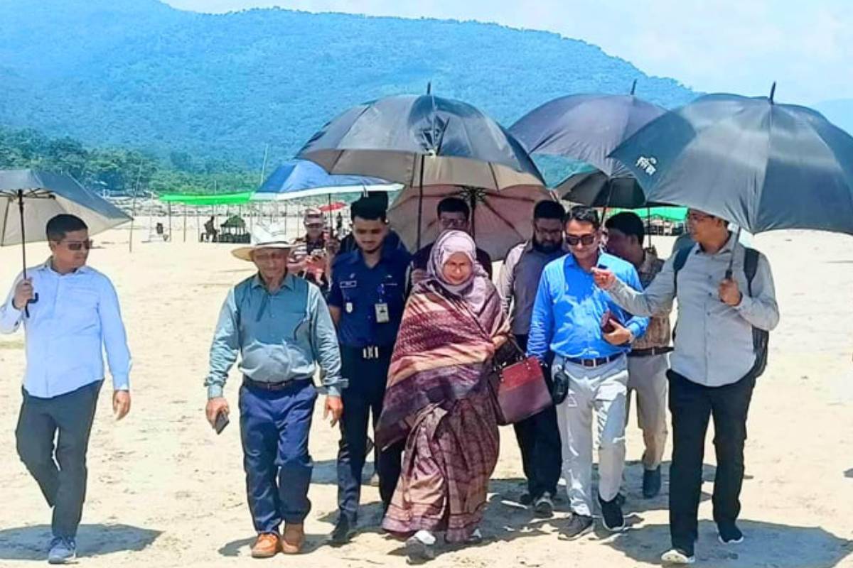 সাদাপাথর লুট: তদন্ত কমিটির সদস্যরা ঘটনাস্থল পরিদর্শন শুরু