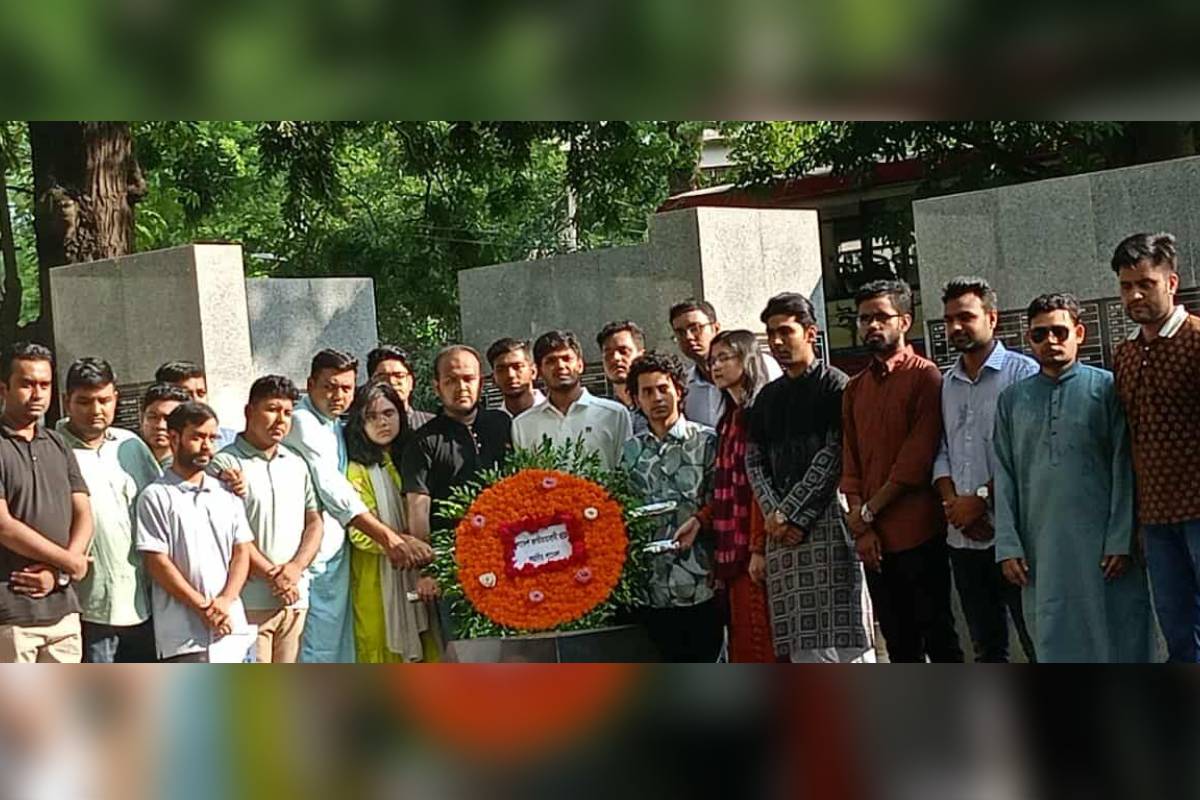 শহীদদের প্রতি শ্রদ্ধা জানিয়ে প্রচারণা শুরু ছাত্রদলের