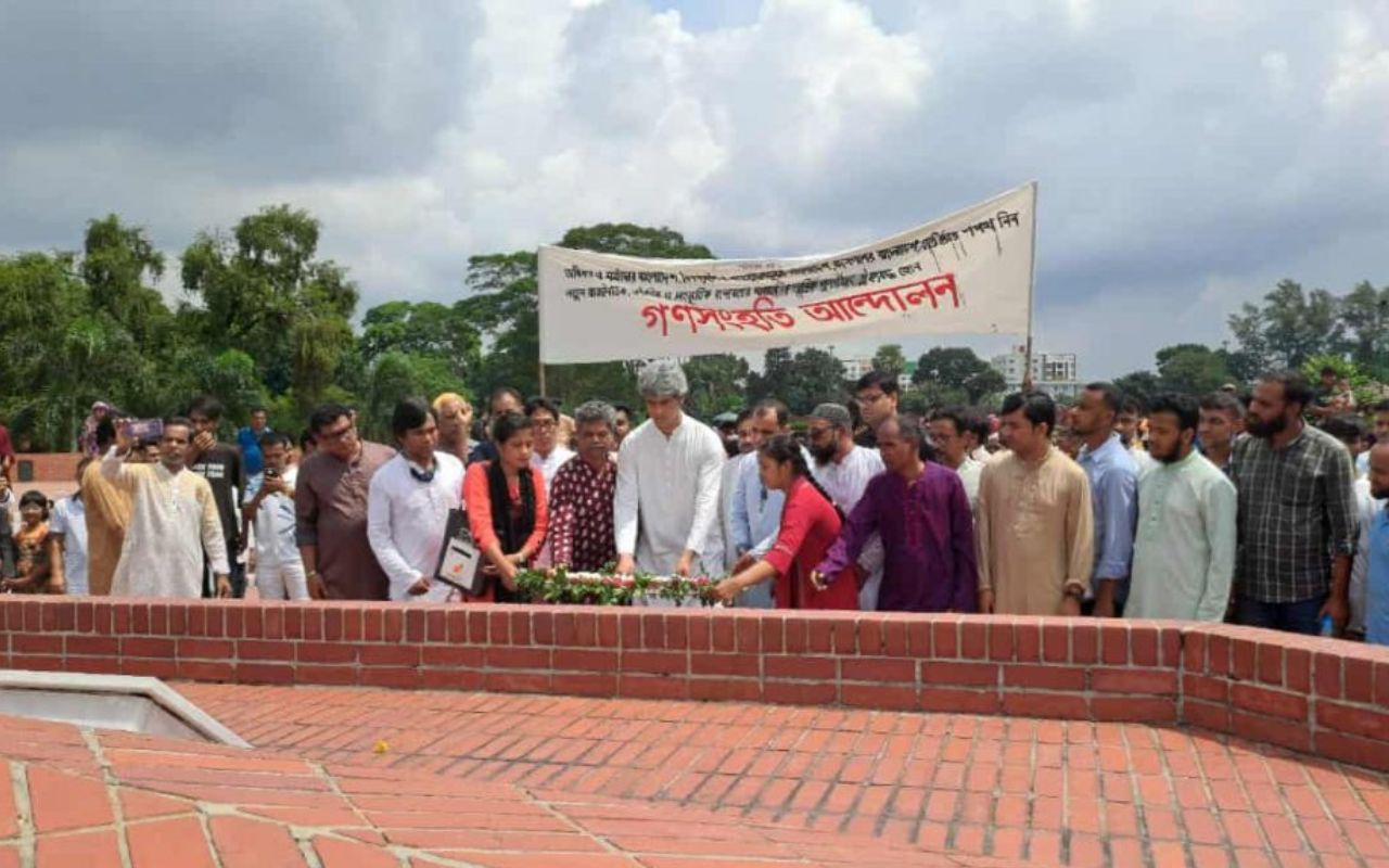 গণতান্ত্রিক রূপান্তরে সুষ্ঠু নির্বাচন চায় গণসংহতি আন্দোলন