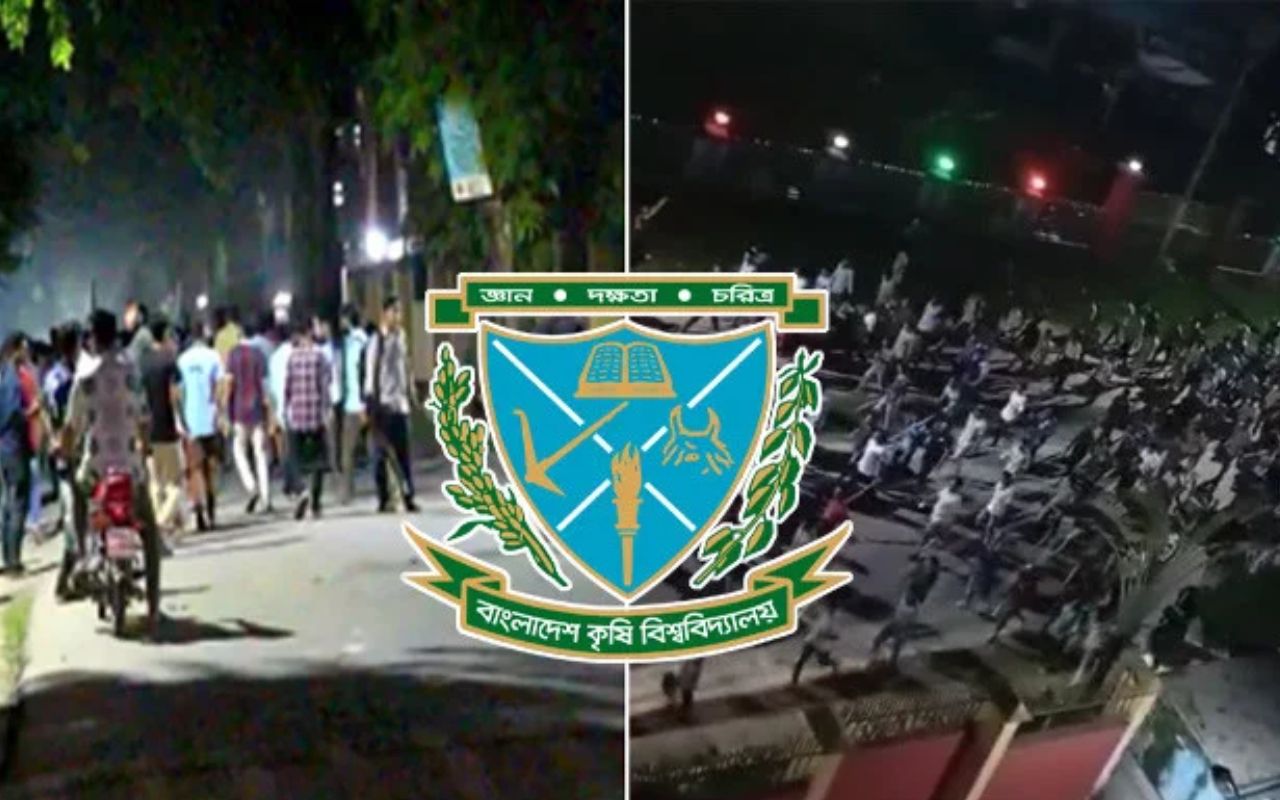 বাকৃবিতে উত্তাল পরিস্থিতি, অনির্দিষ্টকালের জন্য বন্ধ ঘোষণা