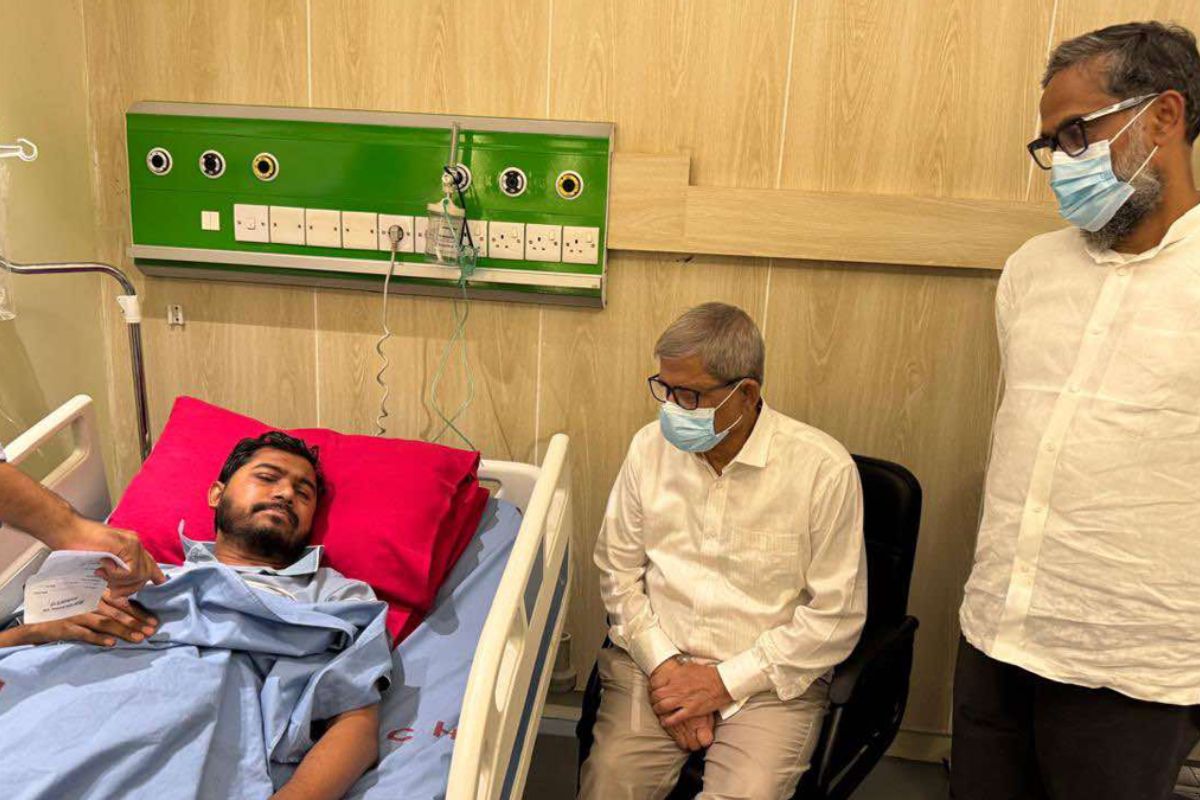 নুরের শারীরিক অবস্থার খোঁজখবর নিলেন মির্জা ফখরুল