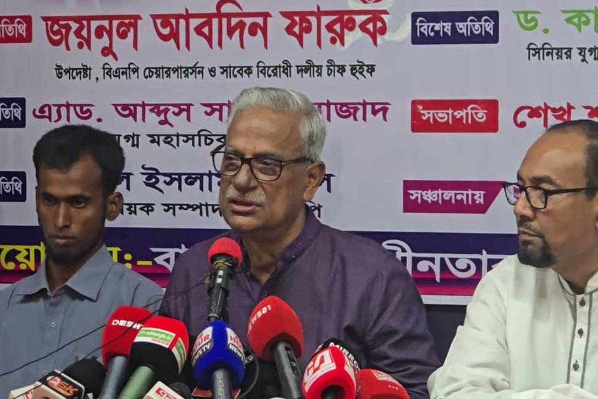 জামায়াতের প্রতি ফারুকের কঠোর বার্তা