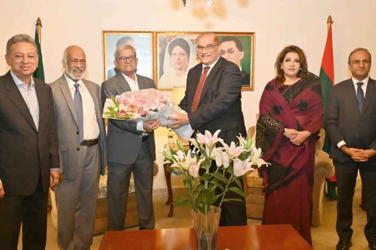 বিএনপির সঙ্গে পাকিস্তান হাইকমিশনারের সৌজন্য সাক্ষাৎ