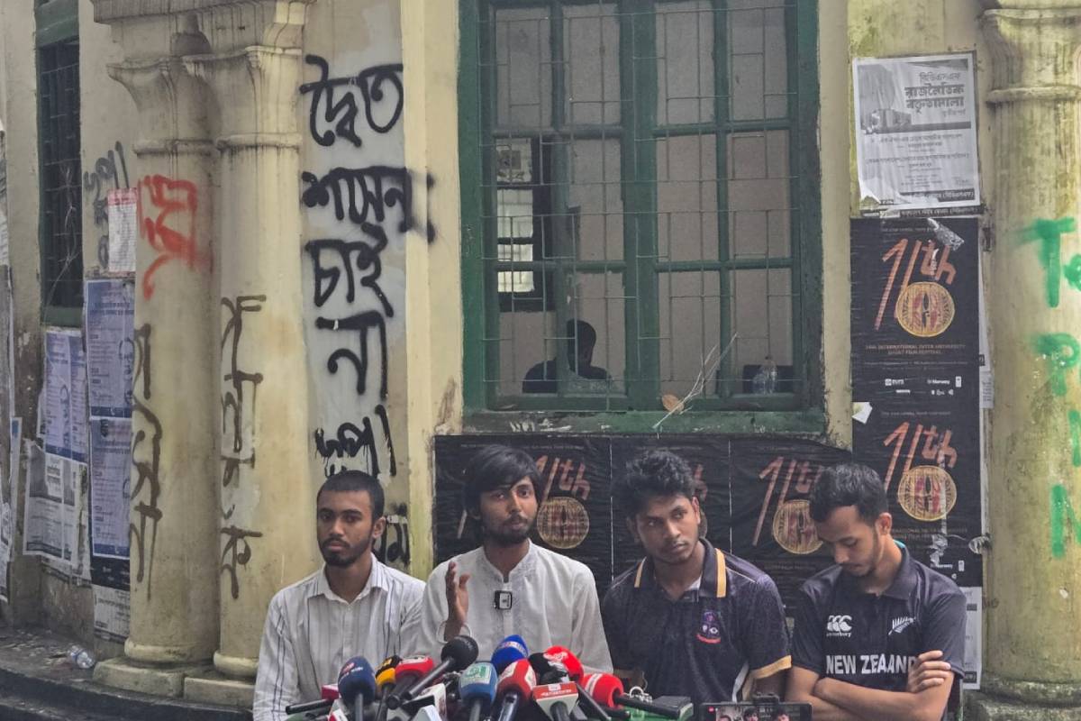 ডাকসু নির্বাচন ঘিরে নিরাপত্তাহীনতায় উদ্বেগ মুসাদ্দিকের