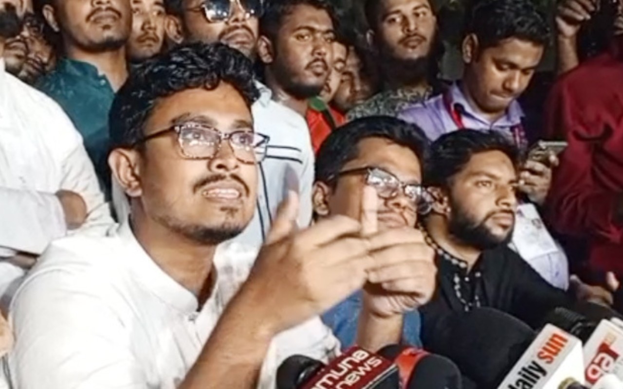 নির্বাচন বানচালকারীদের রুখে দিতে হবে: ভিপি প্রার্থী সাদিক