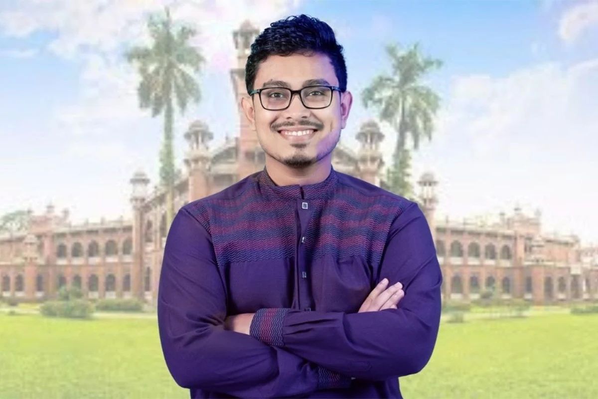 ডাকসু ভিপি নির্বাচিত সাদিক কায়েম
