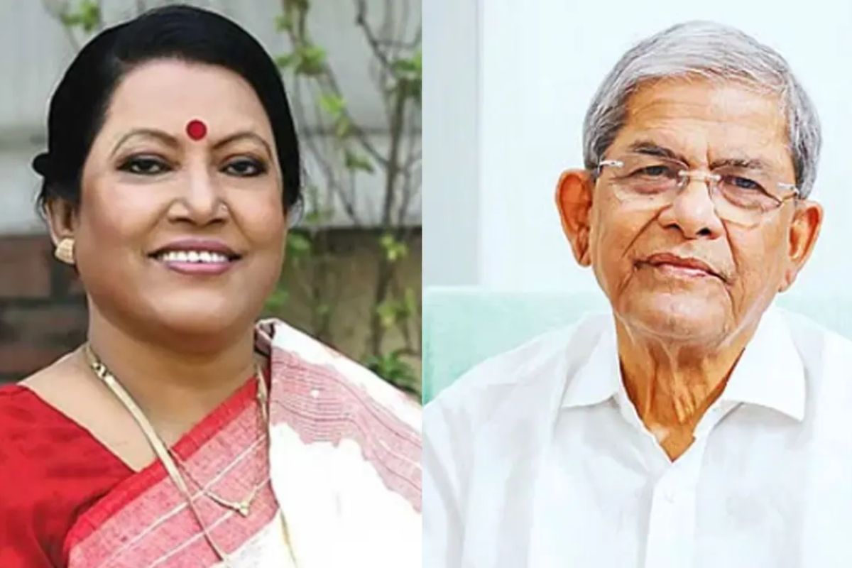 ফরিদা পারভীনের মৃত্যুতে মির্জা ফখরুলের শোক