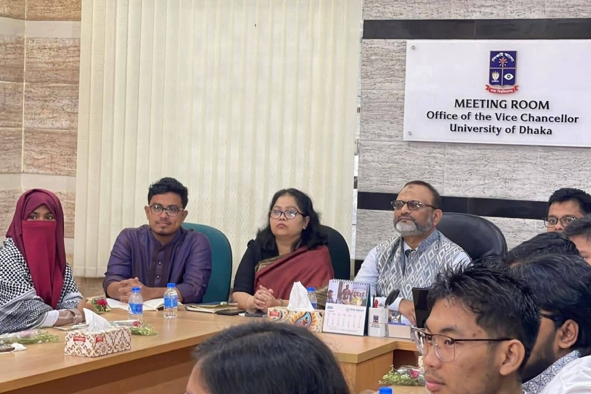 আমরা নেতা হতে আসিনি, আমরা শিক্ষার্থীদের প্রতিনিধি: ভিপি সাদিক কায়েম