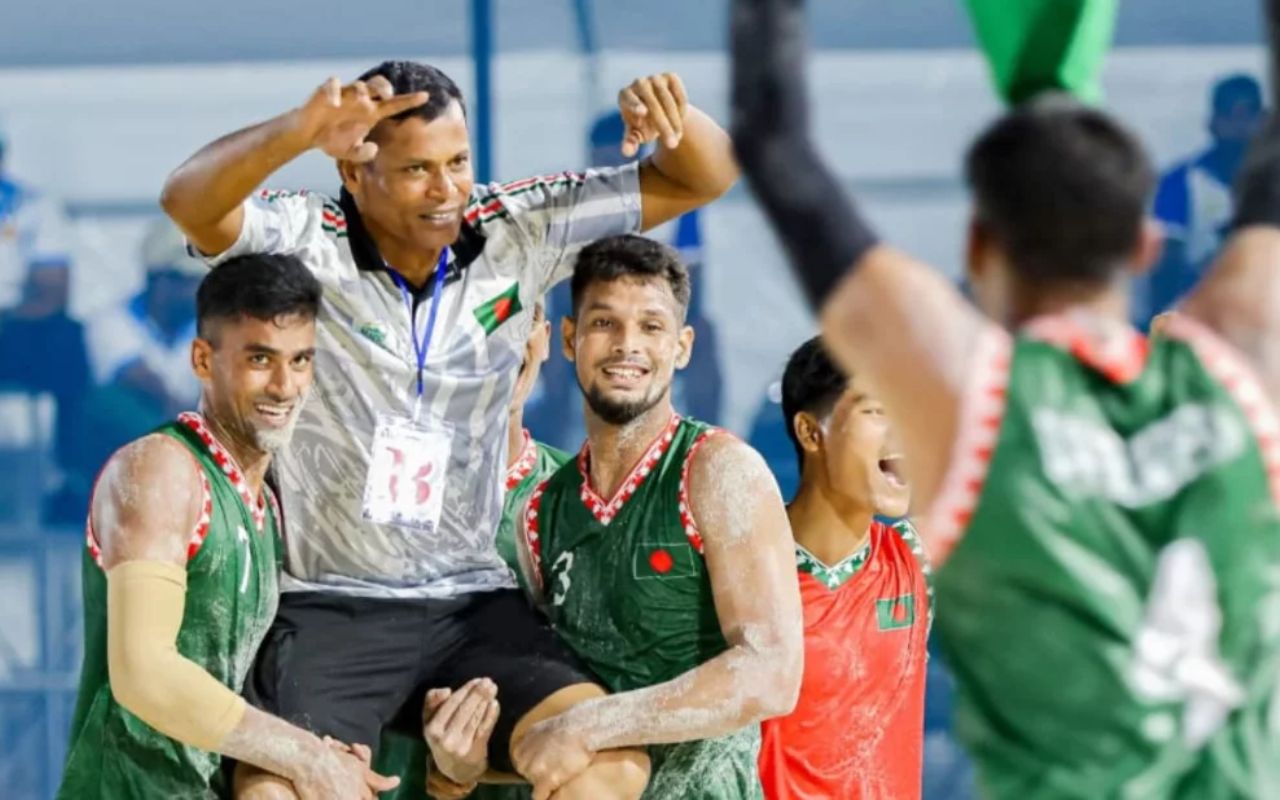 হ্যান্ডবল চ্যাম্পিয়নশিপে ভারতকে হারাল বাংলাদেশ