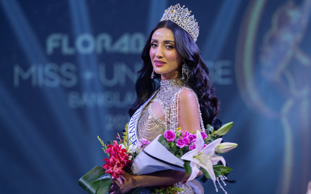দ্বিতীয়বারের মতো মিস বাংলাদেশ হলেন মিথিলা