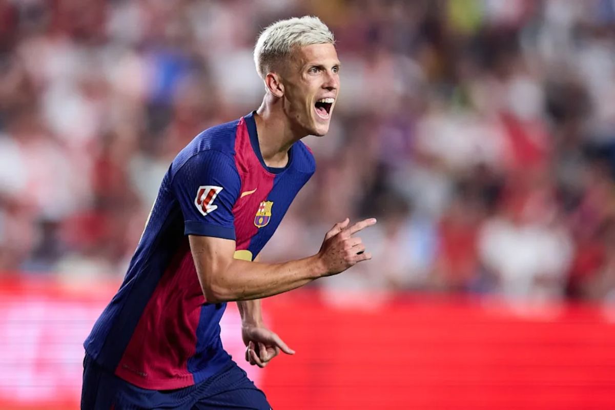 বার্সেলোনার দাপট, গেটাফের বিপক্ষে দানি ওলমোর ঝলক