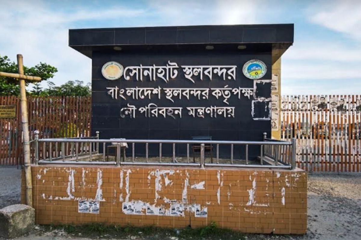 সোনাহাট স্থলবন্দর ৭ দিন বন্ধ