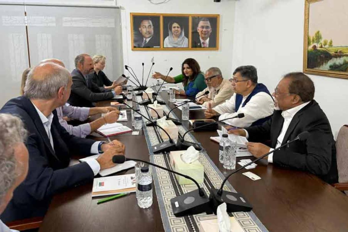 ইউরোপীয় পার্লামেন্টারি প্রতিনিধি দলের সঙ্গে বিএনপির সাক্ষাৎ