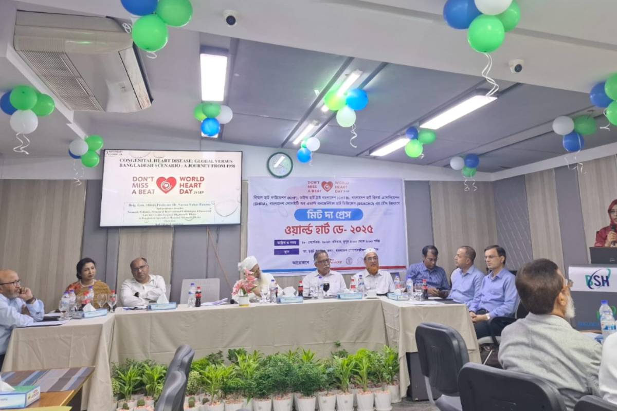 শিশুস্বাস্থ্যে নতুন সতর্ক: মহামারি পর্যায়ে জন্মগত হৃদ্রোগ