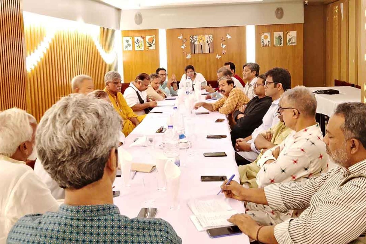 'জুলাই সনদ' বাস্তবায়নে গণতন্ত্র মঞ্চ ও ৫ দলের বৈঠক