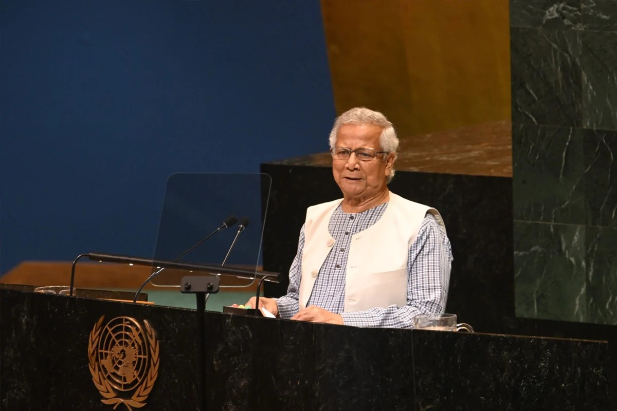 জাতিসংঘে রোহিঙ্গা পরিস্থিতি নিয়ে প্রধান উপদেষ্টার ভাষণ