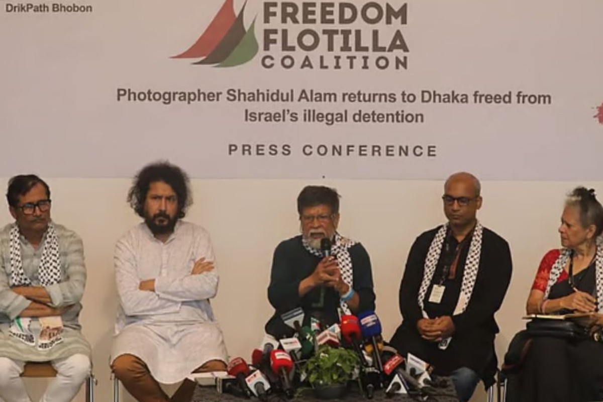 ইসরাইলি কারাগারের ভয়াবহ অভিজ্ঞতার কথা জানালেন শহিদুল আলম
