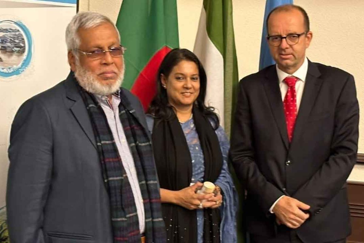 জাতিসংঘের সভায় পরিবেশ উপদেষ্টার জোরালো বক্তব্য