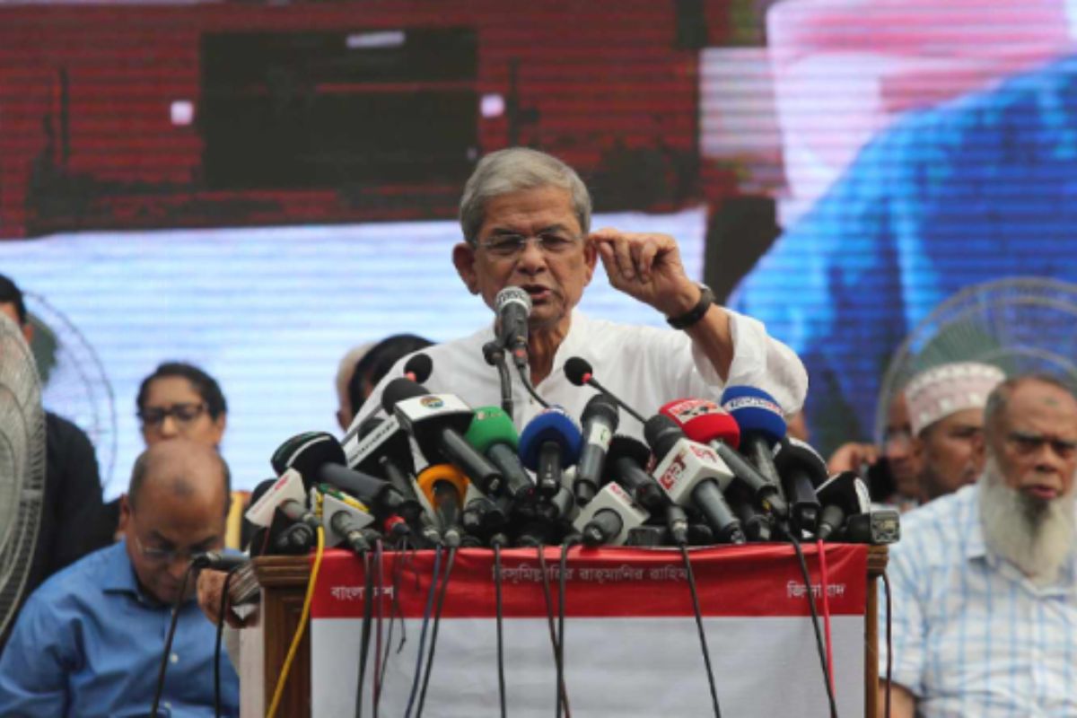 আমরা ফ্যাসিস্ট শাসক চাই না চাই গণতান্ত্রিক সরকার: মির্জা ফখরুল