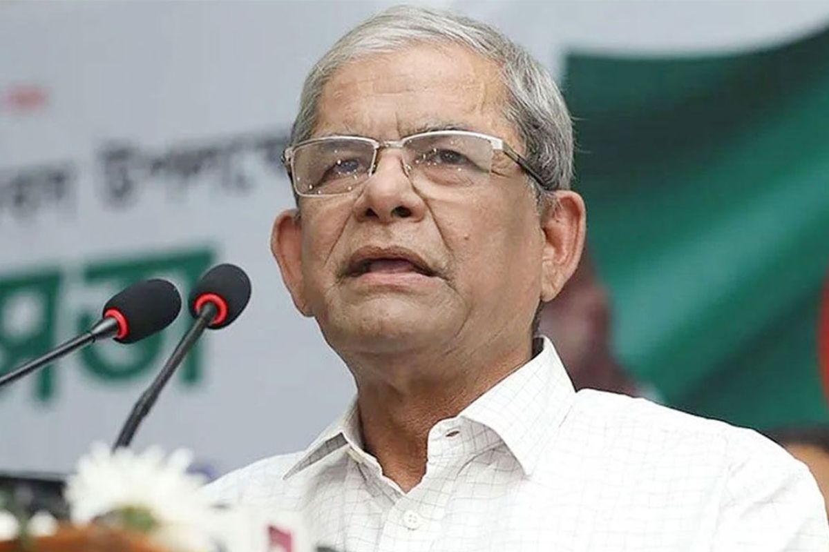 নির্বাচন প্রসঙ্গে জনগণই সিদ্ধান্ত নেবে: মির্জা ফখরুল