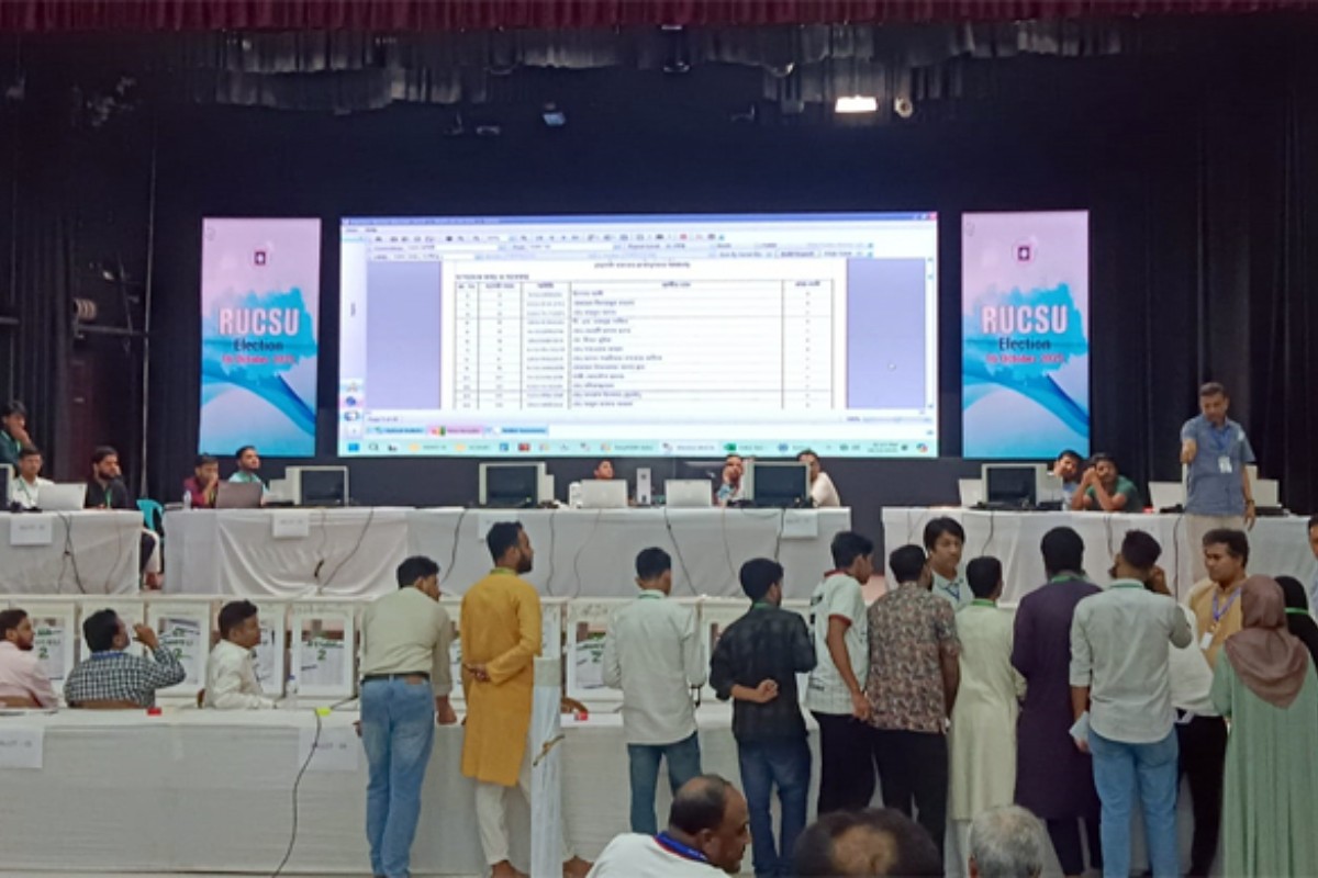 চলছে রাকসু নির্বাচনের ভোট গণনা, নির্বাচন সুষ্ঠু ও অংশগ্রহণমূলক