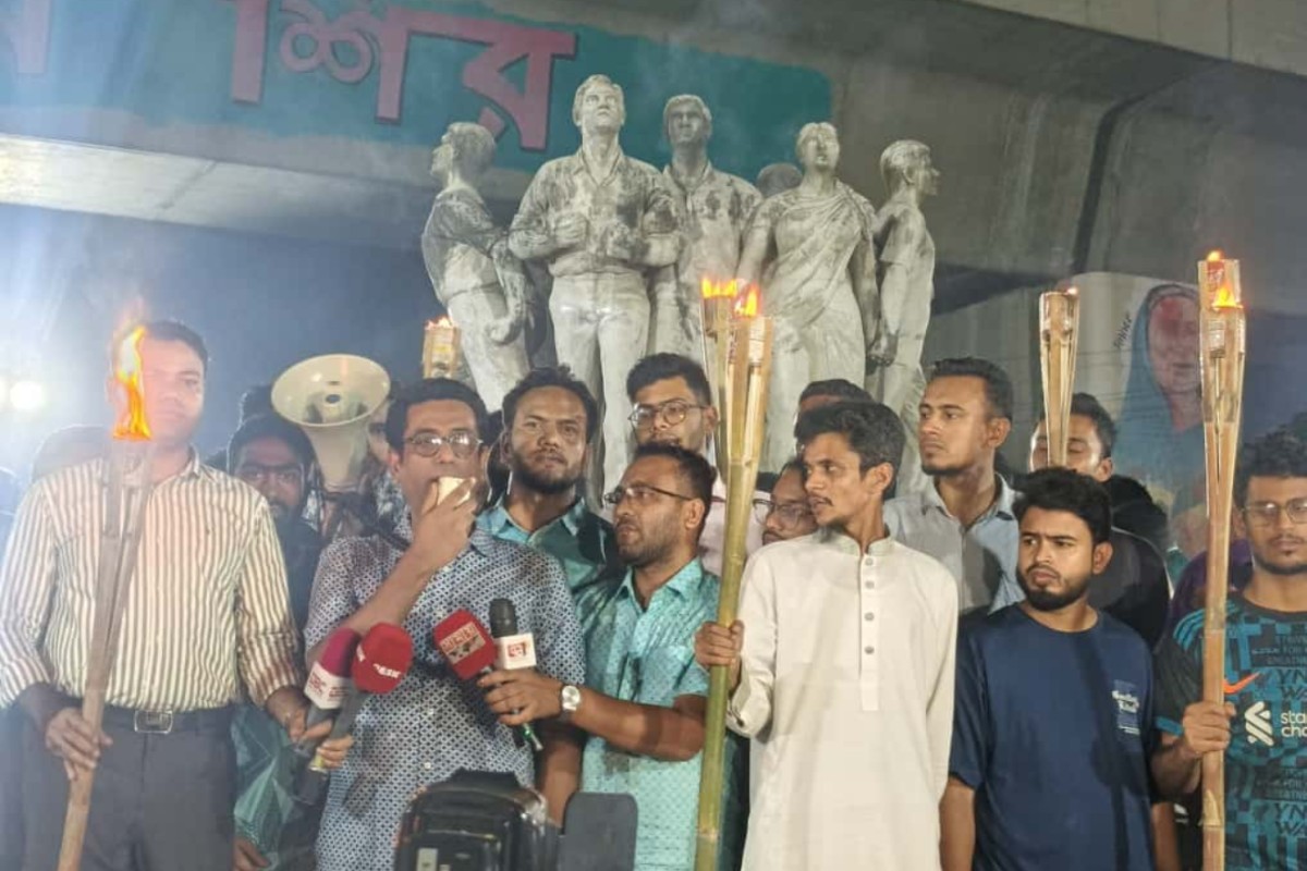 জাগো বাহে, তিস্তা বাঁচাই স্লোগানে উত্তাল ঢাবি