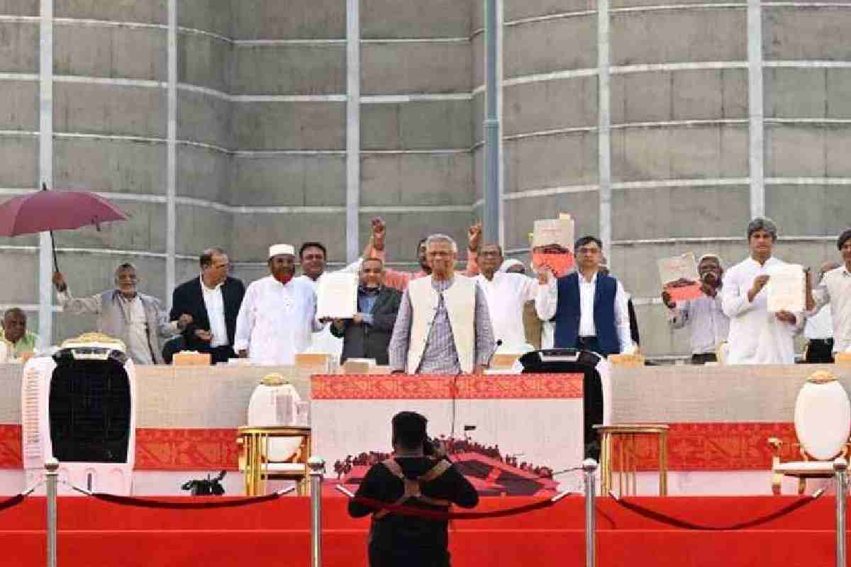 রোববার জুলাই সনদে স্বাক্ষর দেবে গণফোরাম