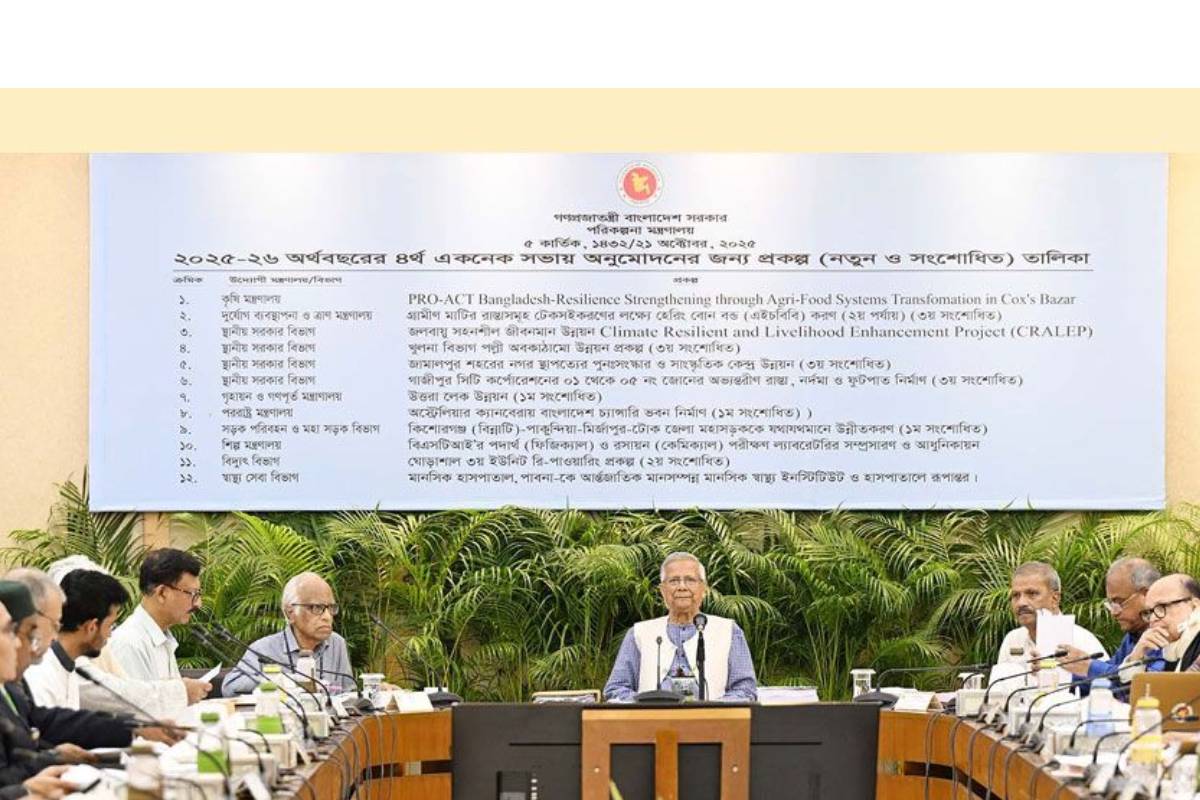 রেল, রাস্তা, হাসপাতাল: একনেকে ১৩টি বড় প্রকল্প অনুমোদন