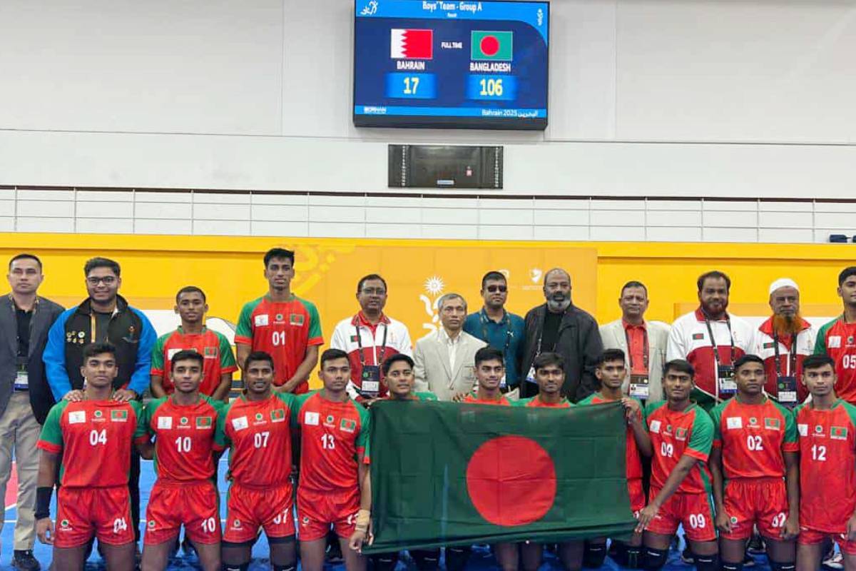 বাংলাদেশ অনূর্ধ্ব-১৮ কাবাডি দল এশিয়ান যুব গেমসে ব্রোঞ্জ জয়