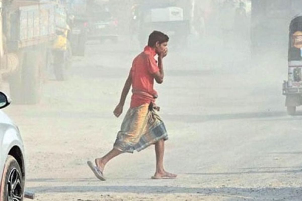 ঢাকার বাতাস আজও অস্বাস্থ্যকর
