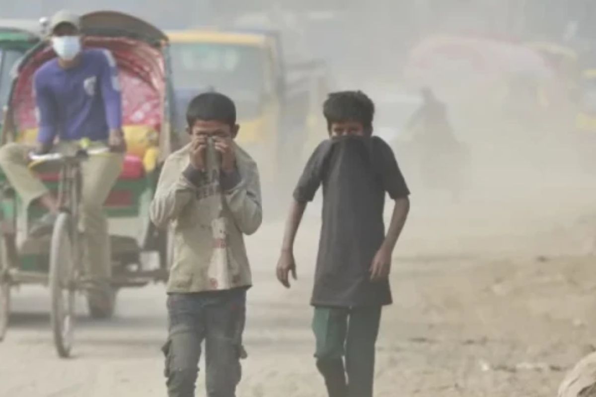 রাজধানীতে বায়ুর মান অস্বাস্থ্যকর
