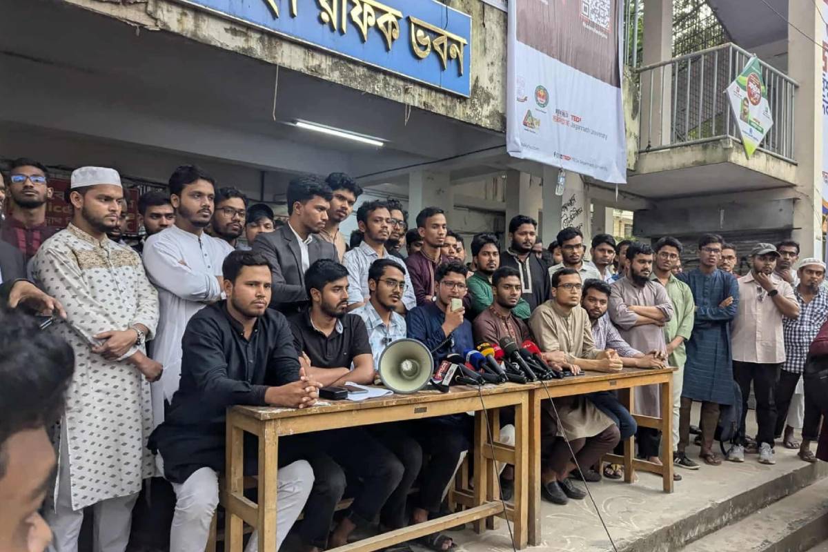 একটি পক্ষের মন রক্ষার্থে জকসু নির্বাচন ২৬ দিন পেছানো হয়েছে : ছাত্রশিবির