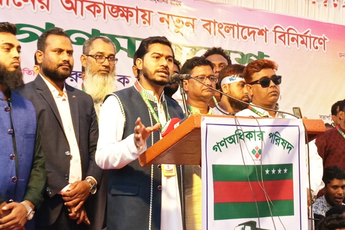 গণ অধিকার পরিষদ খালেদা জিয়ার আসনে প্রার্থী দেবে না: ভিপি নুর