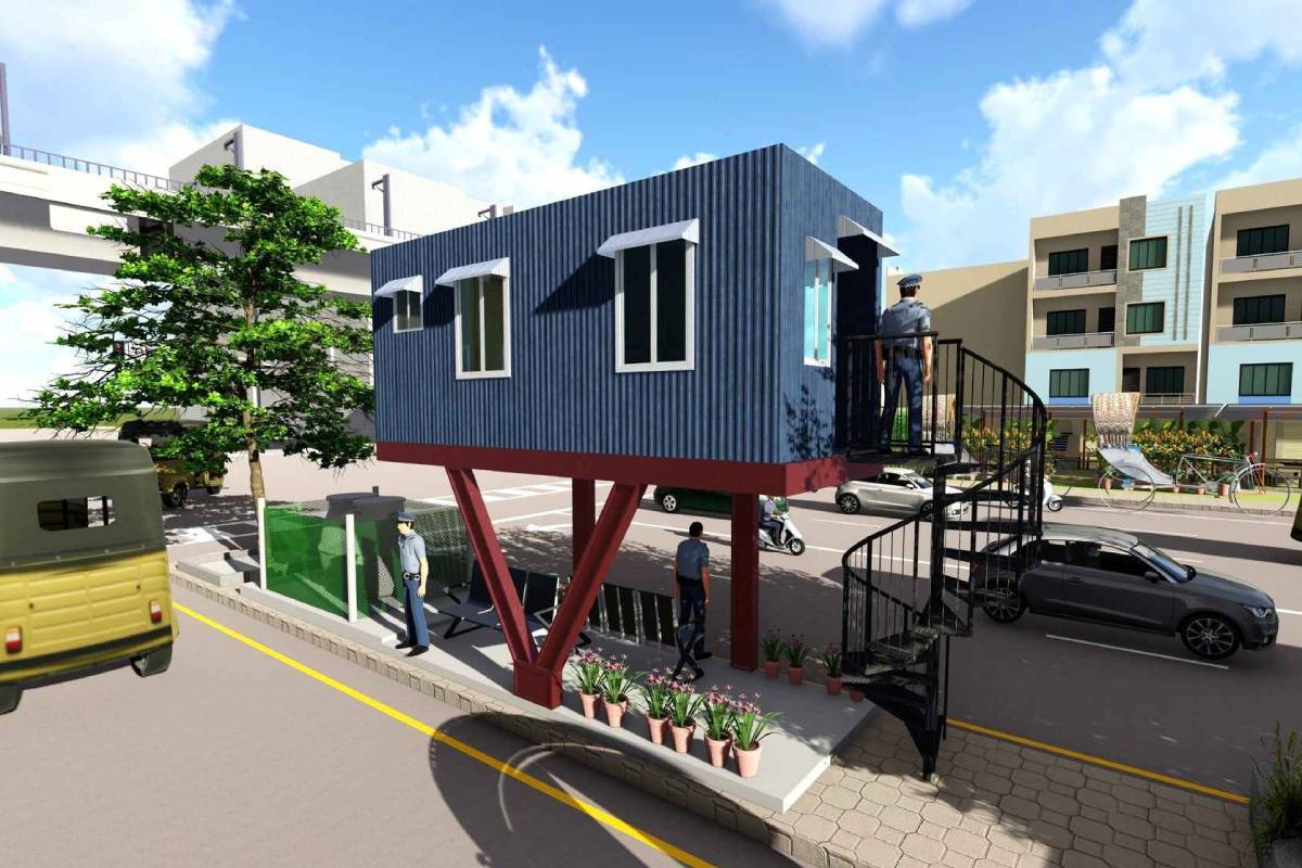 আধুনিক রূপ পাচ্ছে ঢাকার পুলিশ বক্সগুলো