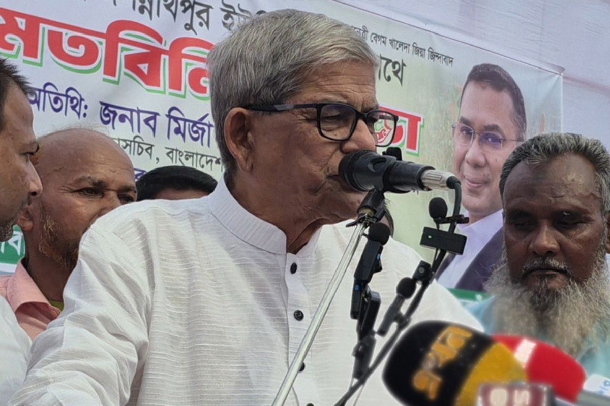 নির্বাচনের দিনেই গণভোট অনুষ্ঠিত হতে হবে: মির্জা ফখরল