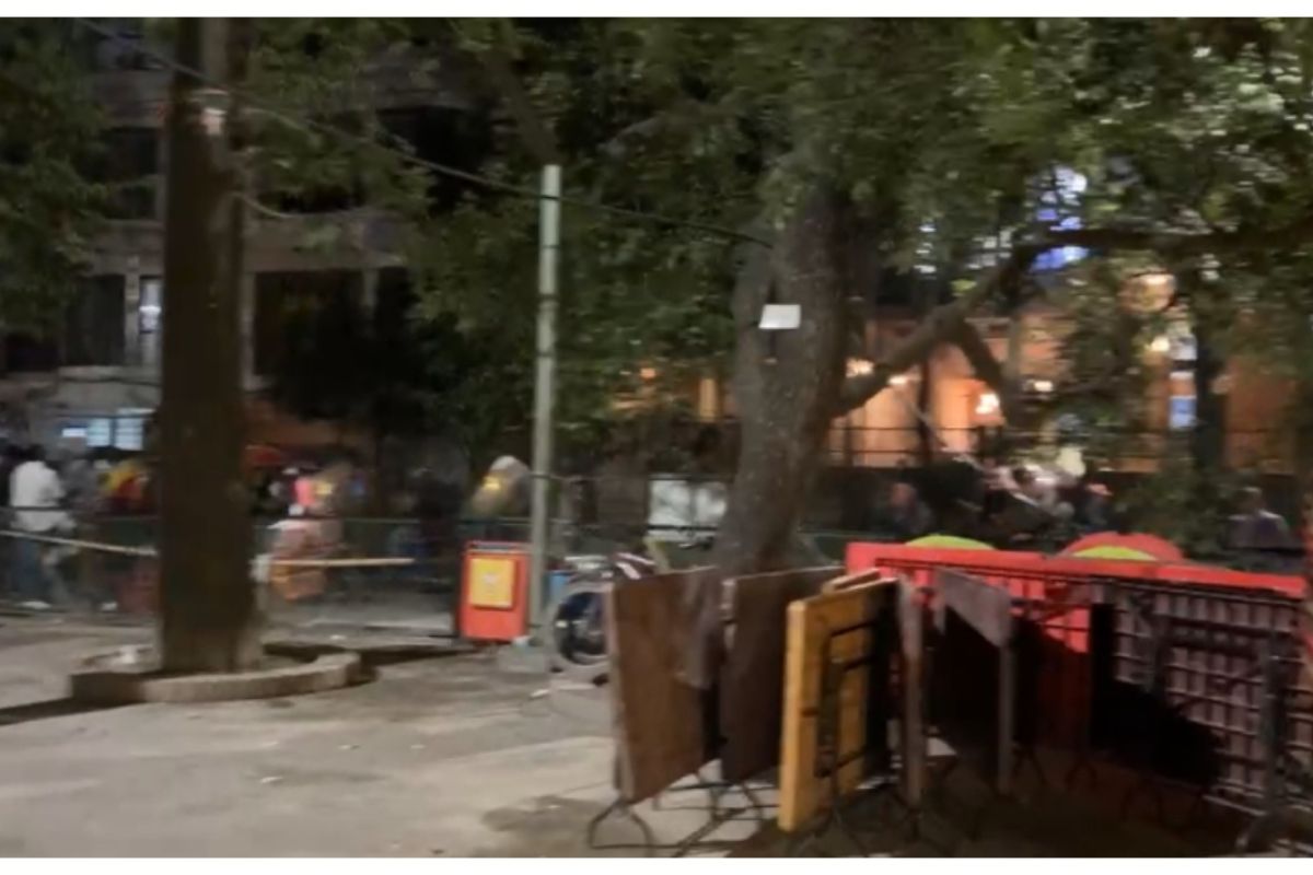 ধানমন্ডিতে ককটেল বিস্ফো’রণ