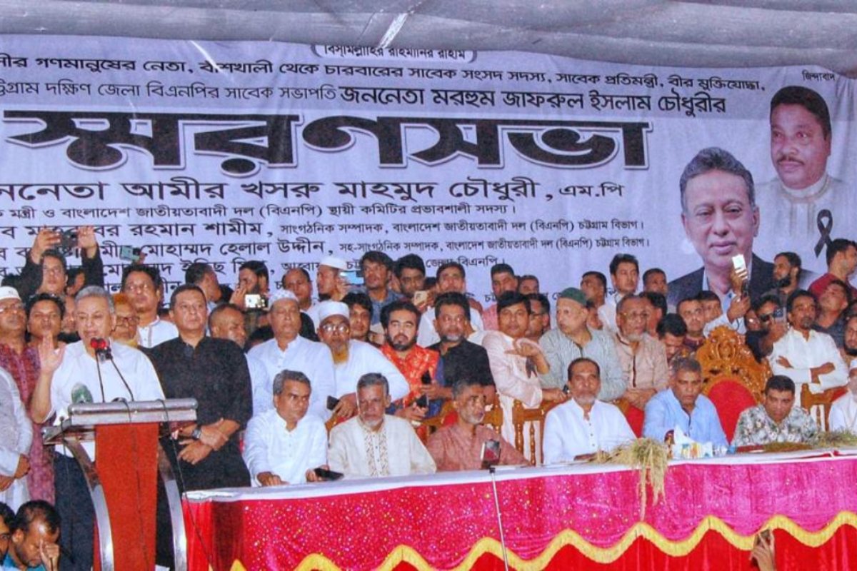 ধানের শীষের জোয়ার পুরো দেশে বাস্তবায়ন করতে হবে: আমীর খসরু