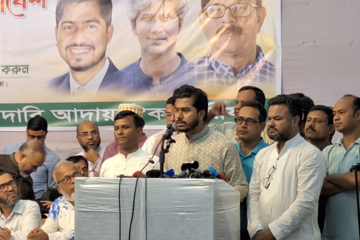 শিক্ষকদের দাবিদাওয়া নির্বাচনের আগেই মেনে নেওয়া জরুরি: নুর