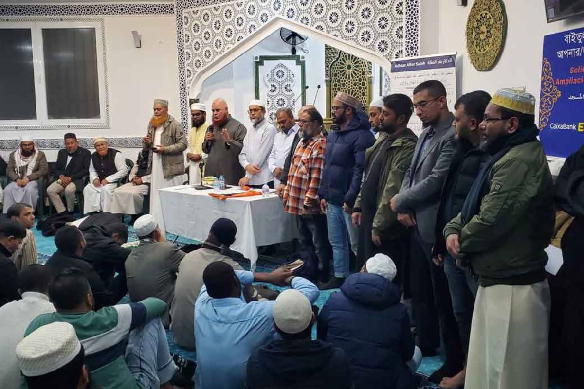 স্পেনে বাংলাদেশ মসজিদ বায়তুল মোকাররমে পূর্ণাঙ্গ কমিটি ঘোষণা