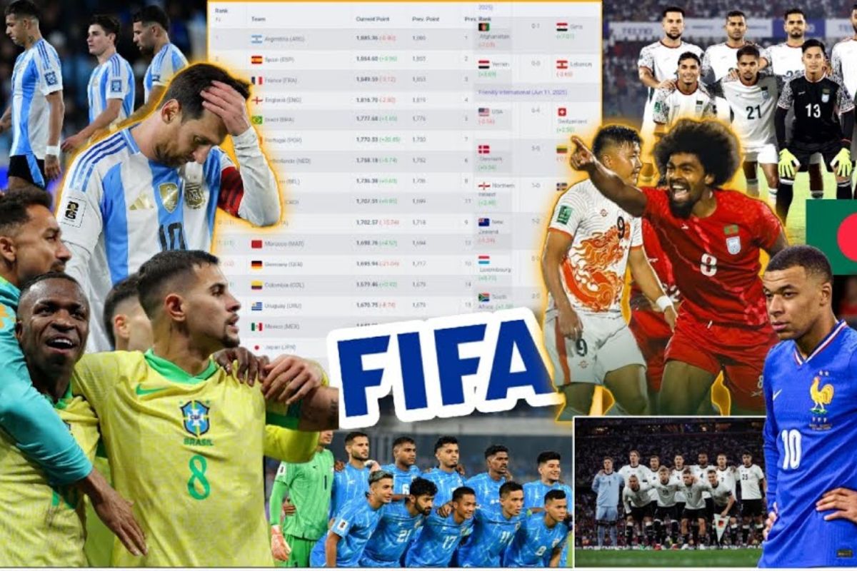 ভারতকে হারিয়ে ফিফা র‌্যাংকিংয়ে বাংলাদেশের চমক: দেখুন ব্রাজিল-আর্জেন্টিনার অবস্থানও