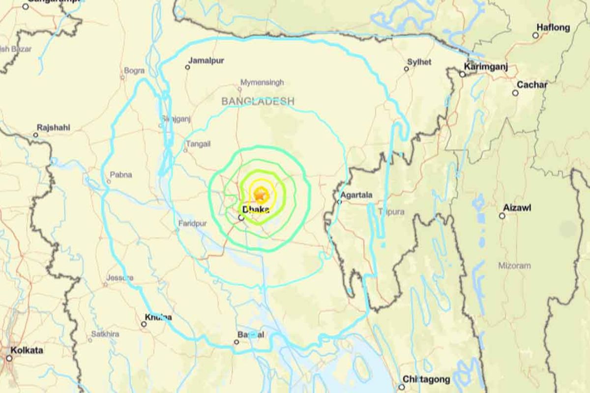 ভূমিকম্পে ঢাকায় ১৪টি ভবন ক্ষতিগ্রস্ত, তালিকা প্রকাশ