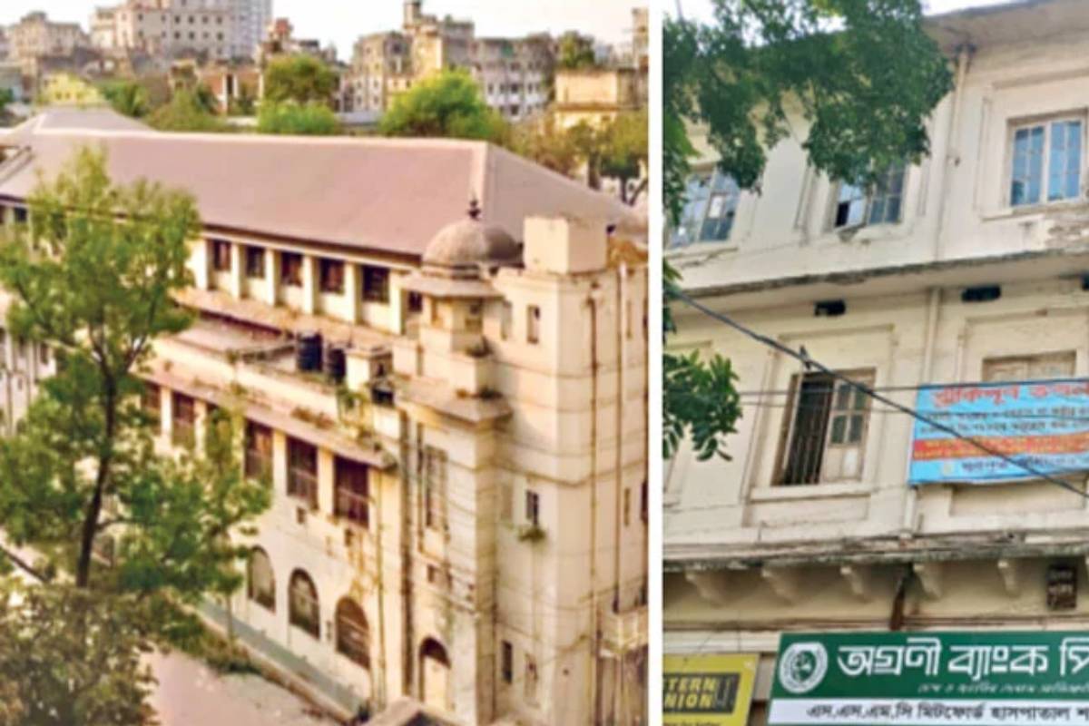 দেড়শ বছরের পুরোনো হাসপাতাল, ধসের অপেক্ষায় ভবনগুলো