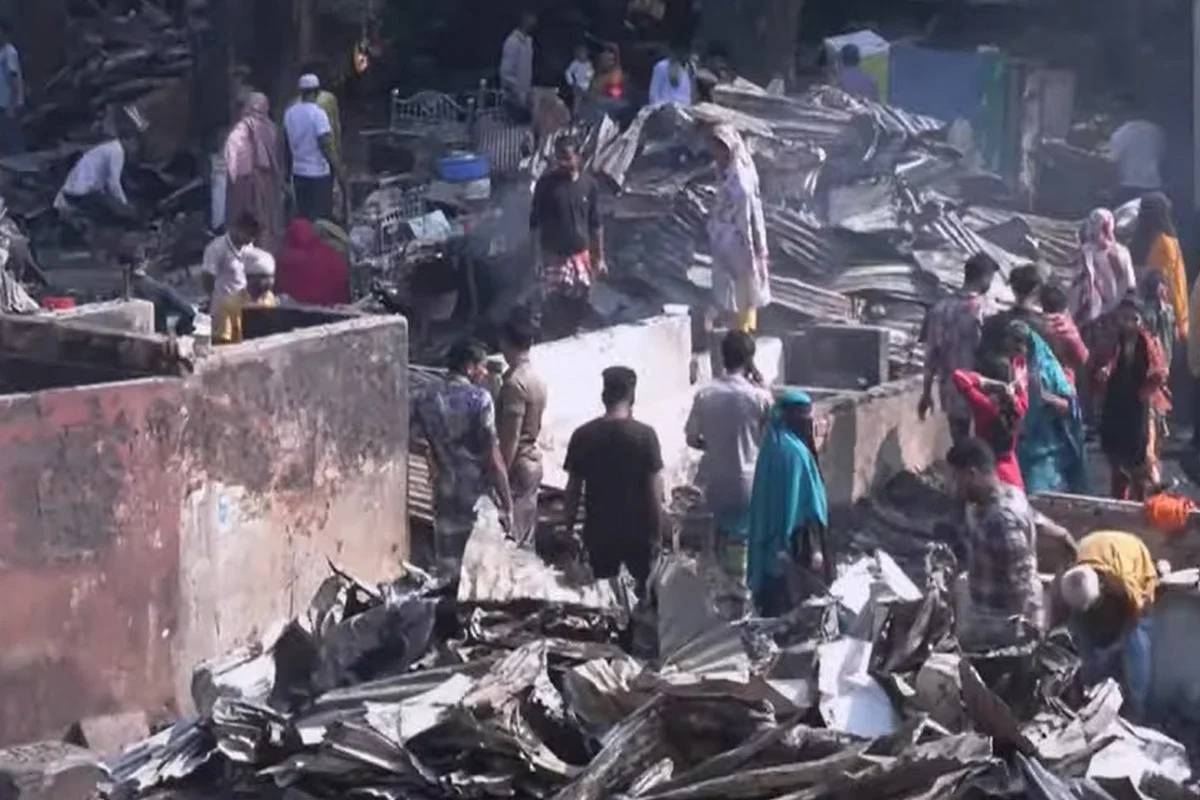 কড়াইল বস্তি অগ্নিকাণ্ডে ডব্লিউএফপির জরুরি খাদ্য সহায়তা