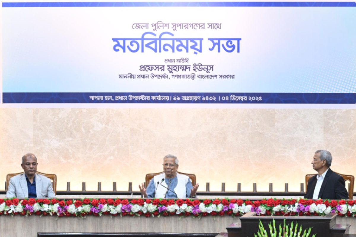 জুলাই শহীদদের আত্মত্যাগের বিনিময়ে অর্জিত এবারের নির্বাচন: প্রধান উপদেষ্টা