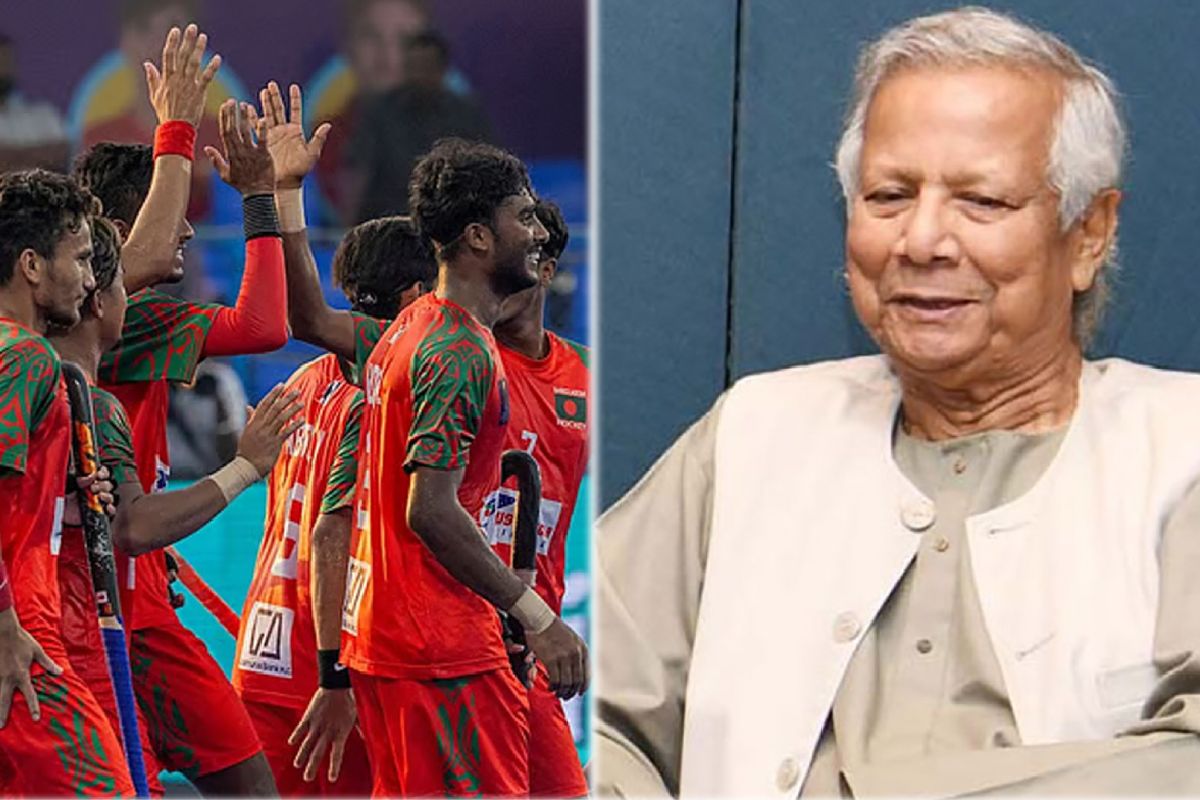 বাংলাদেশ যুব হকি দলকে অভিনন্দন জানালেন প্রধান উপদেষ্টা