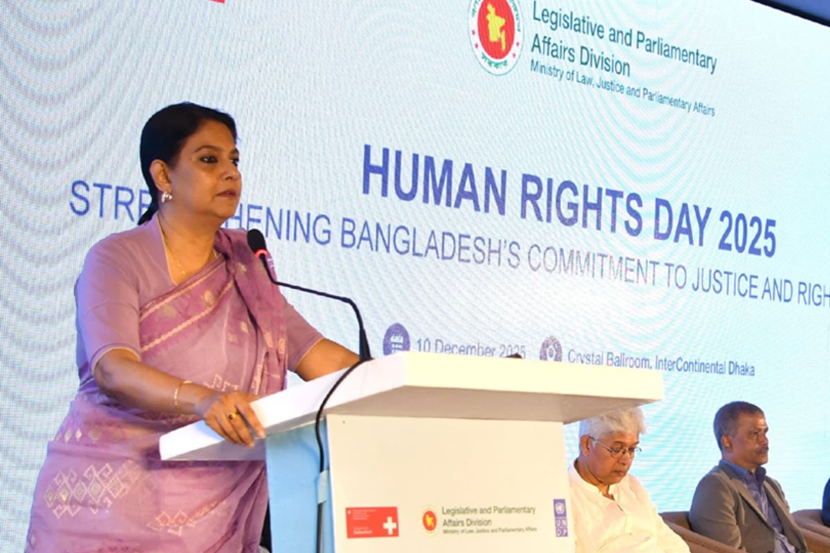 জলবায়ু অর্থায়নে জনগণ ও স্বচ্ছতাকে অগ্রাধিকার দিতে হবে: রিজওয়ানা হাসান