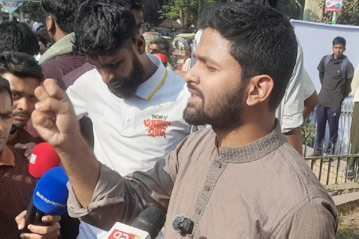 হাদির চিকিৎসায় সর্বোচ্চ সহায়তার আশ্বাস প্রধান উপদেষ্টার: ইনকিলাব মঞ্চ